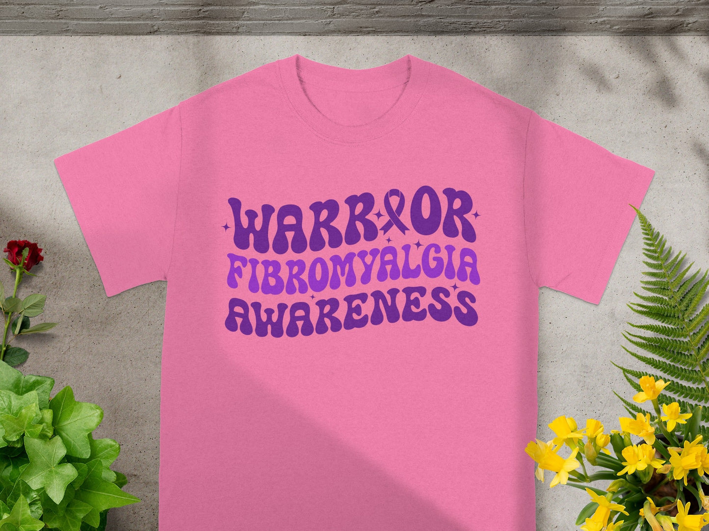 Warrior Fibromyalgia Awareness T-Shirt