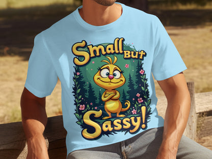 Small But Sassy Character Graphic T-Shirt