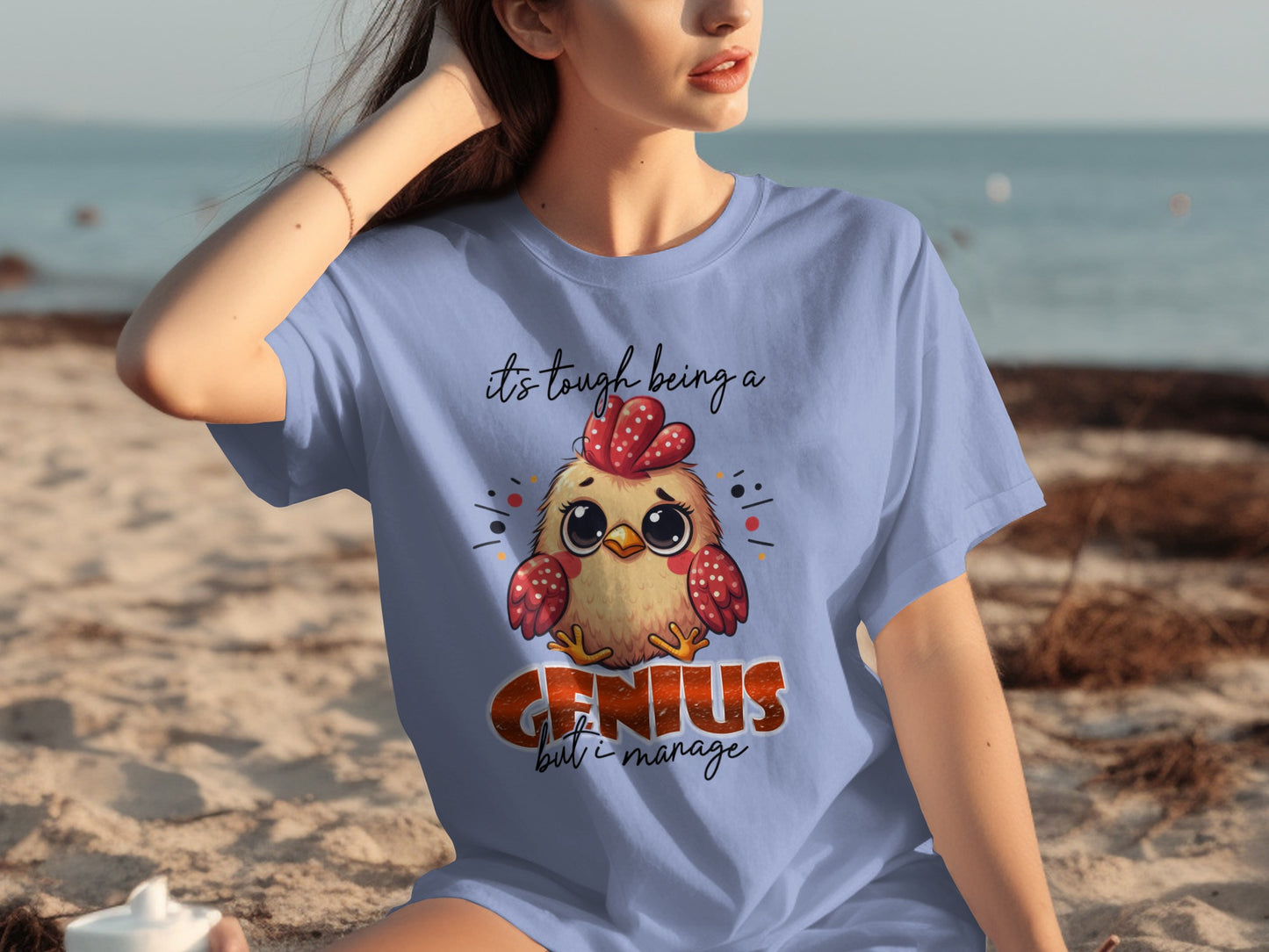 It's Tough Being a Genius But I Manage T-shirt