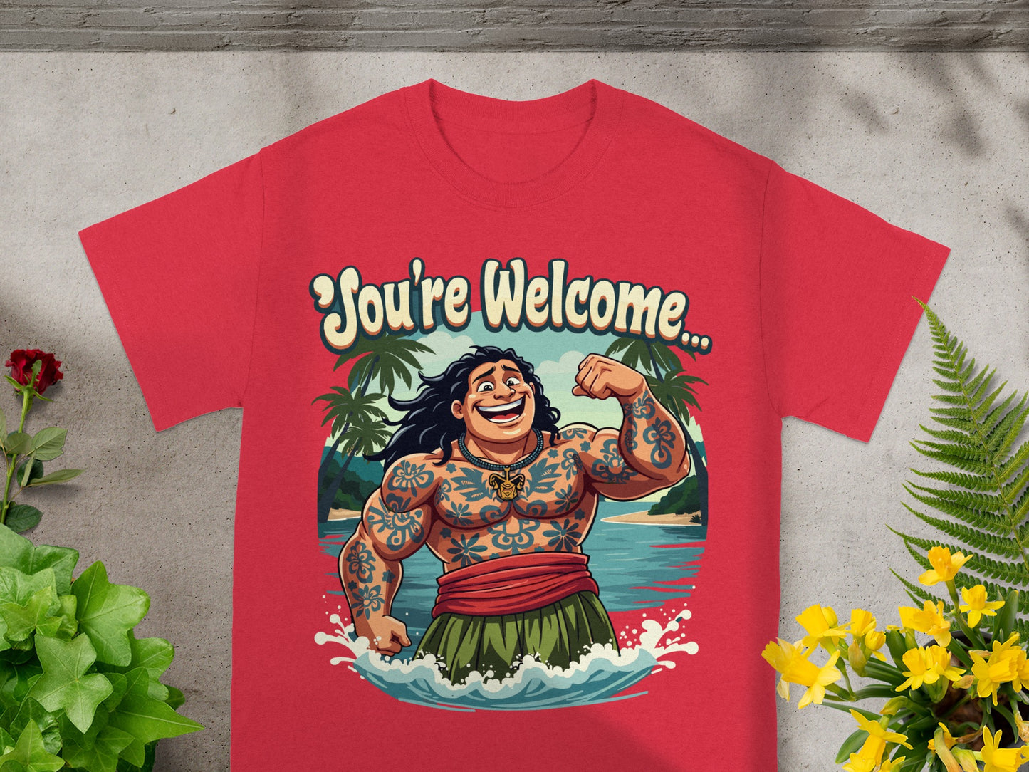 You're Welcome" Island Vibe T-Shirt