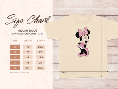 GILDAN 5000B Minnie Mouse Youth T-Shirt product type