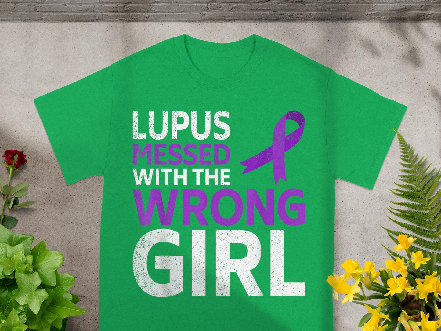 Lupus Messed With the Wrong Girl T-shirt