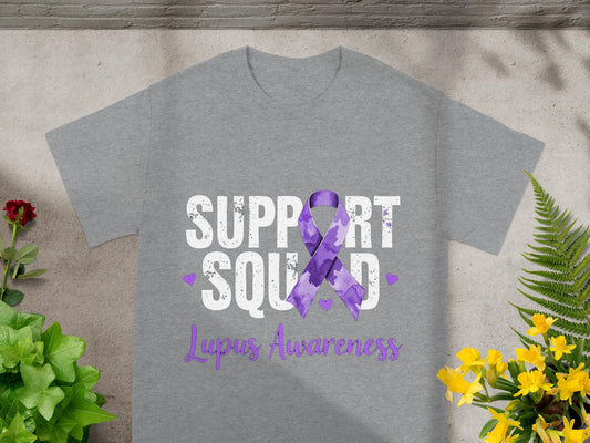 Support Squad Lupus Awareness Short Sleeve T-Shirt