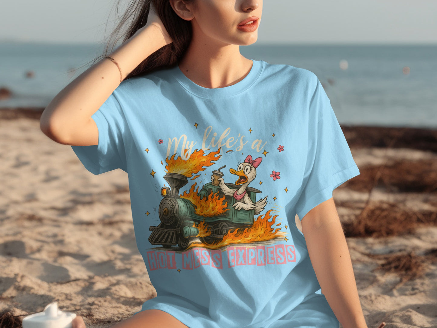 My life's a Hot Mess Express Graphic Tee