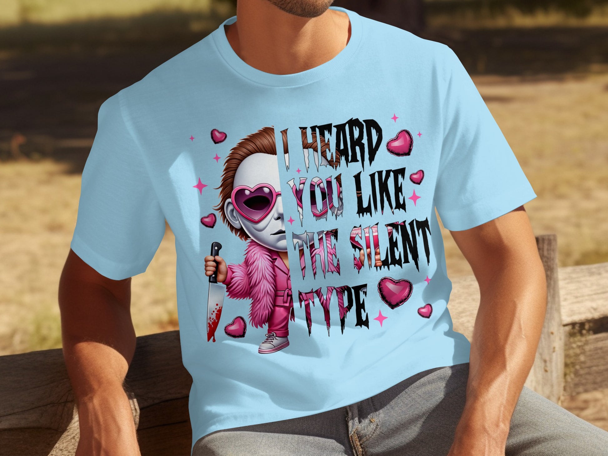 I Heard You Like The Silent Type Graphic T-Shirt