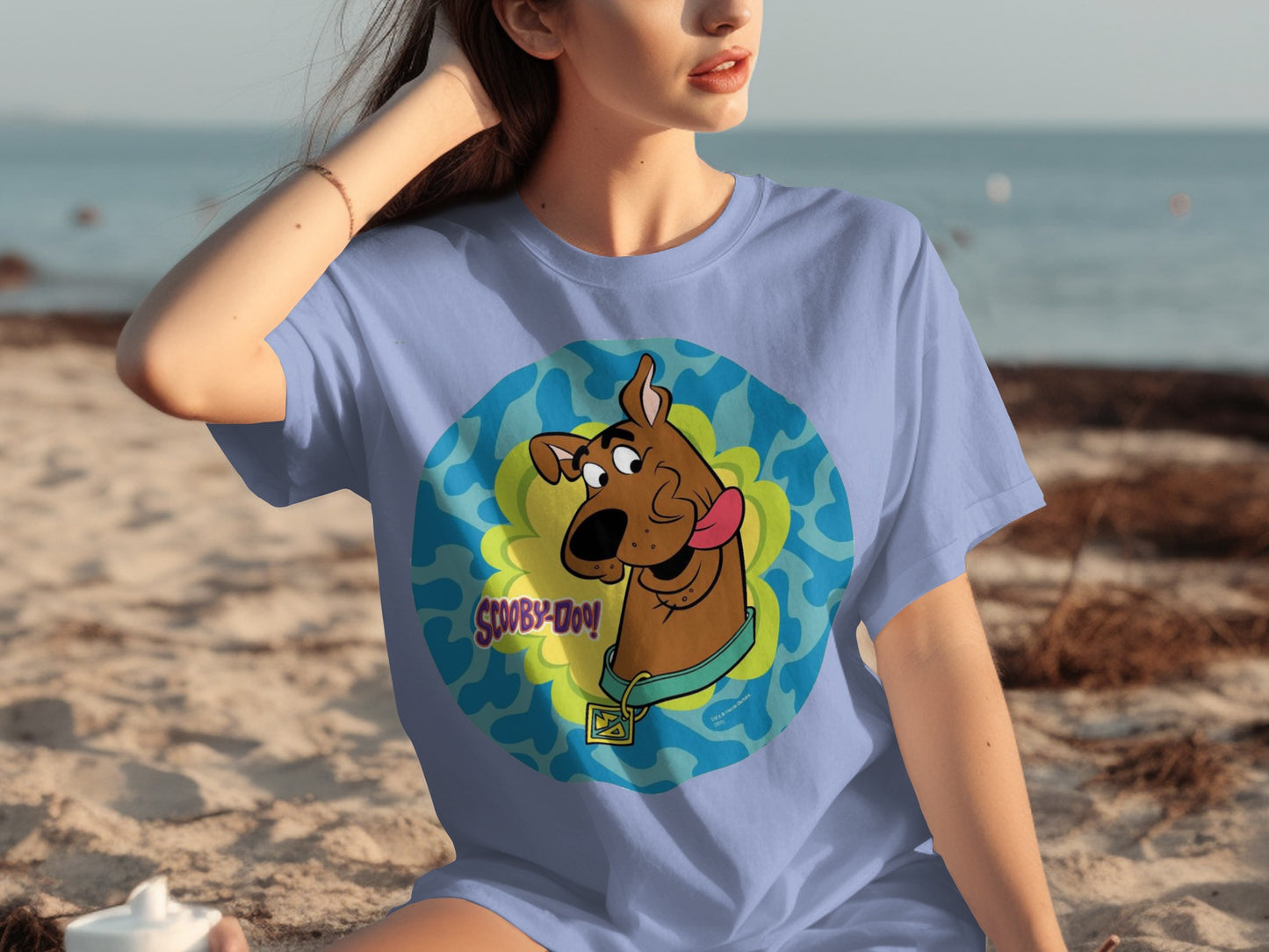 Scooby-Doo Graphic Cartoon T-Shirt Fun Design