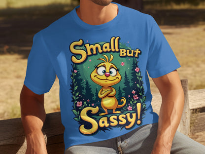 Small But Sassy Cute Cartoon Forest Character T-shirt