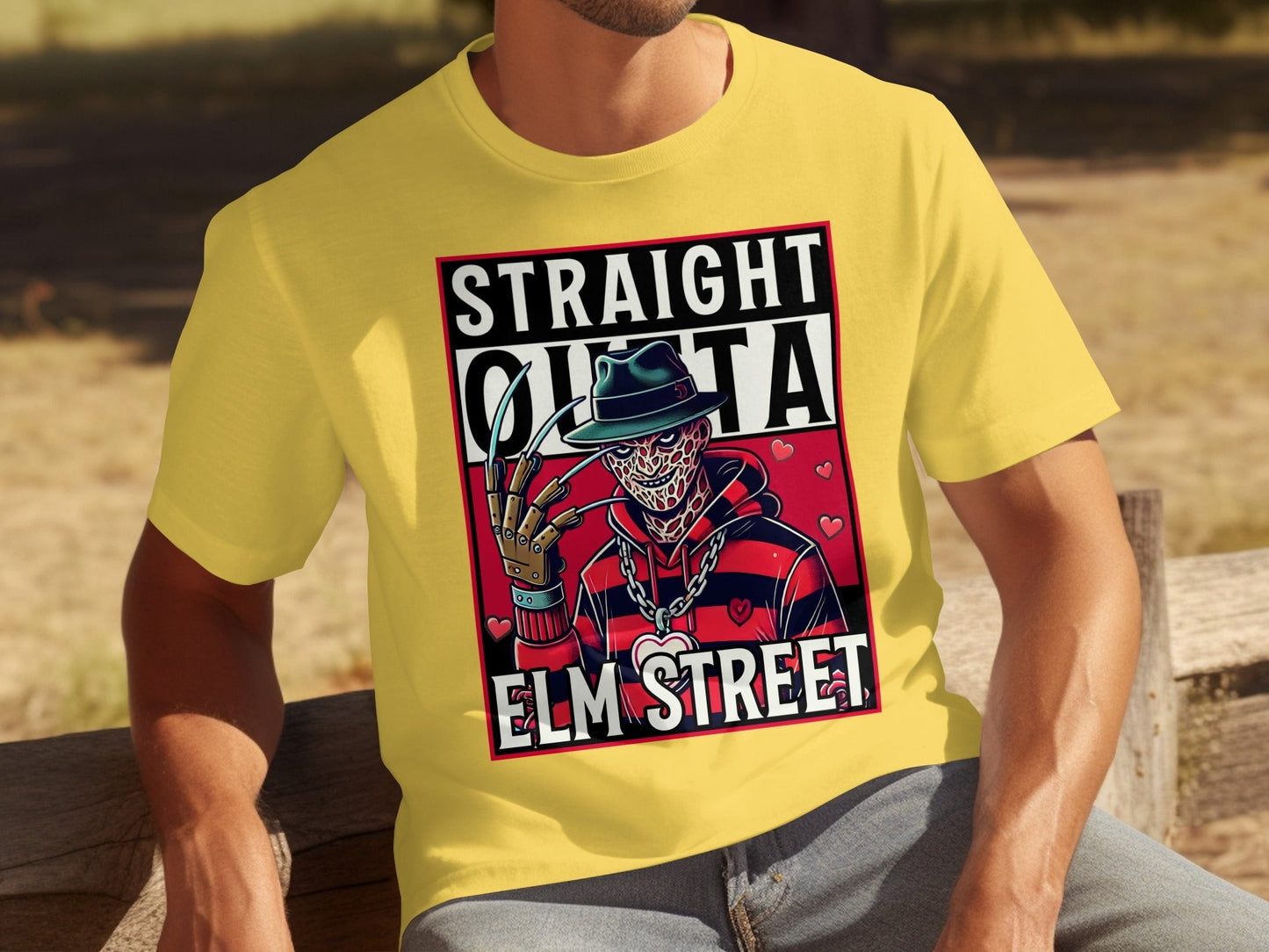 Straight Outta Elm Street Graphic T-Shirt