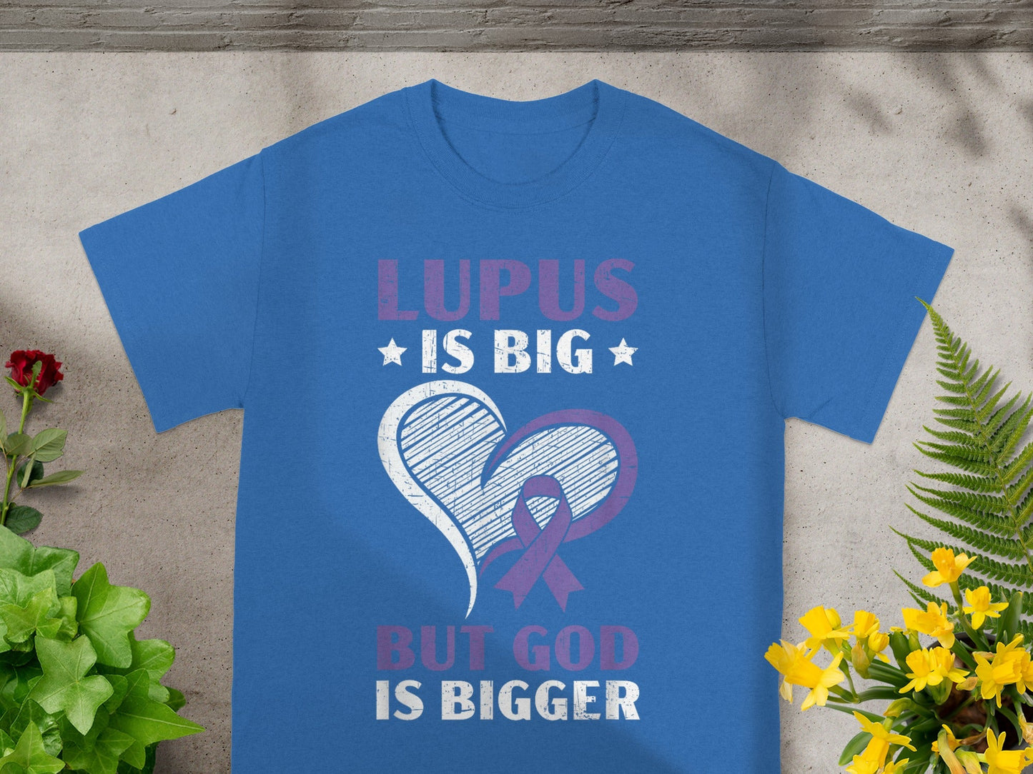 Lupus Is Big But God Is Bigger Inspirational T-Shirt