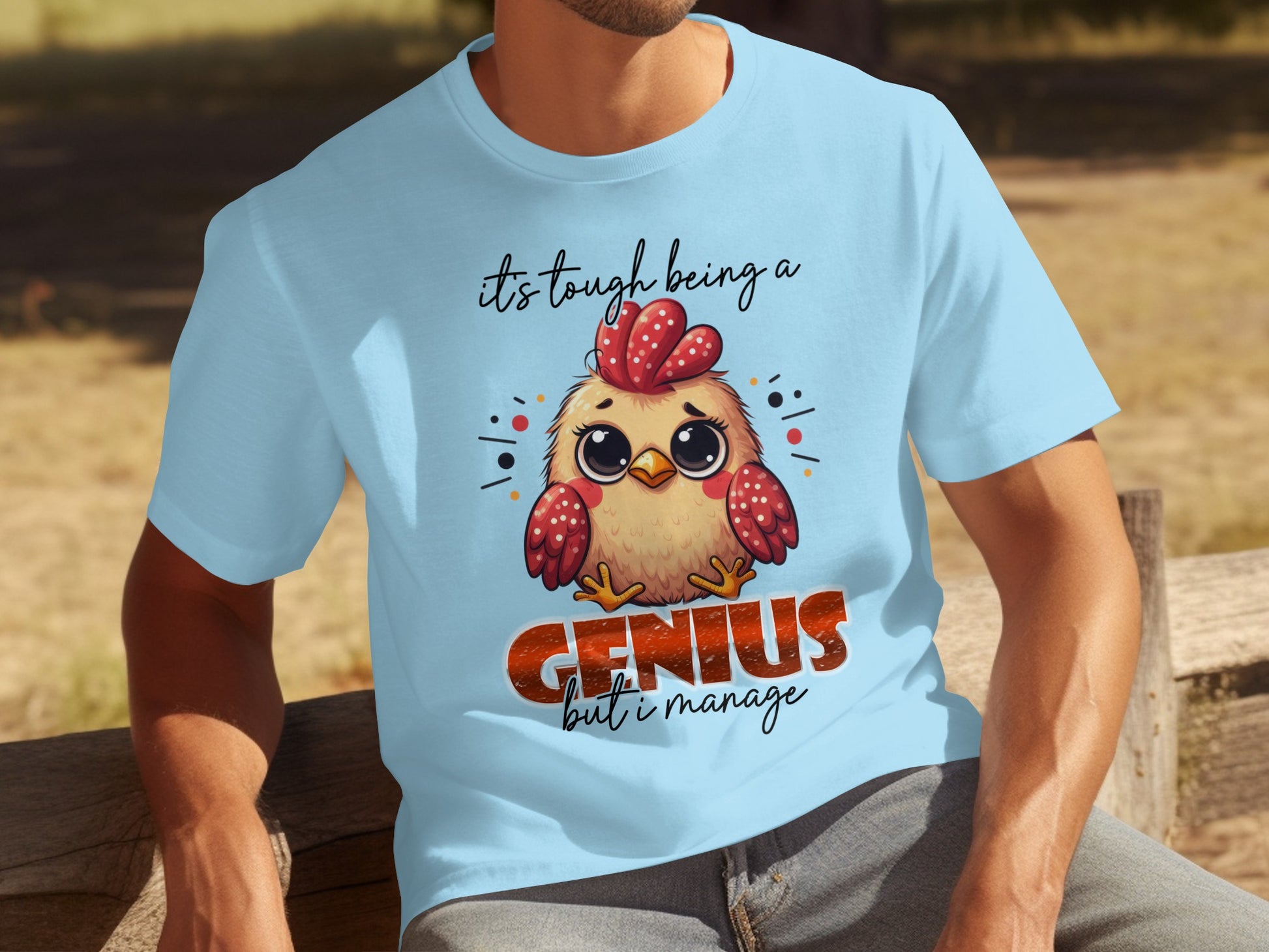It's Tough Being a Genius But I Manage T-Shirt