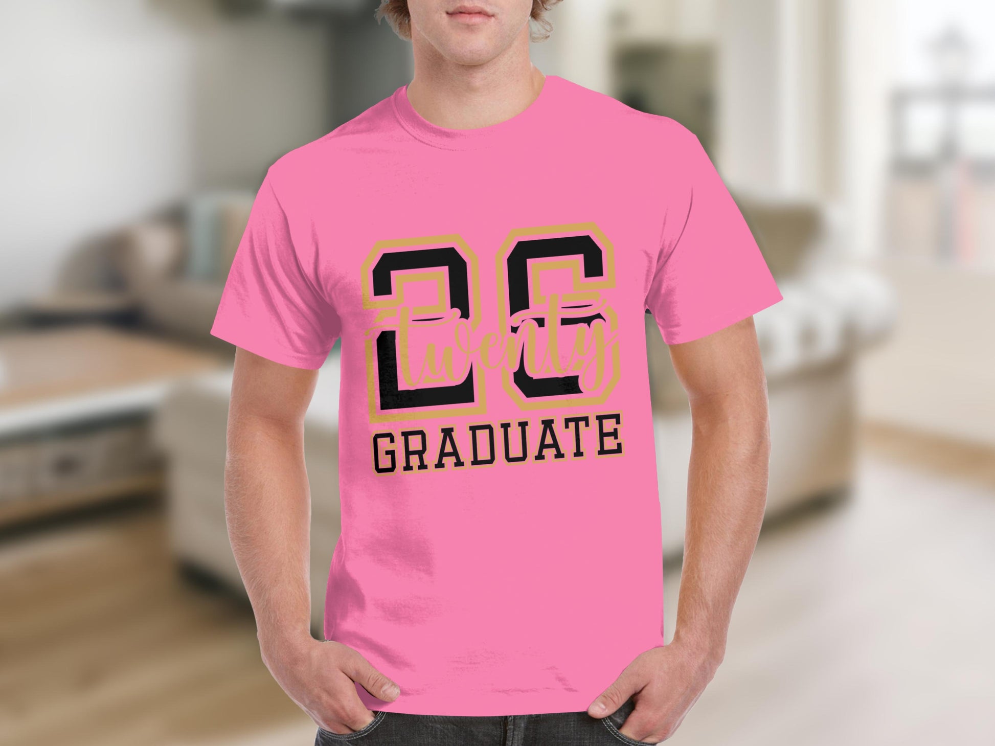 Class of 2026 Twenty Graduate Graphic T-Shirt Product