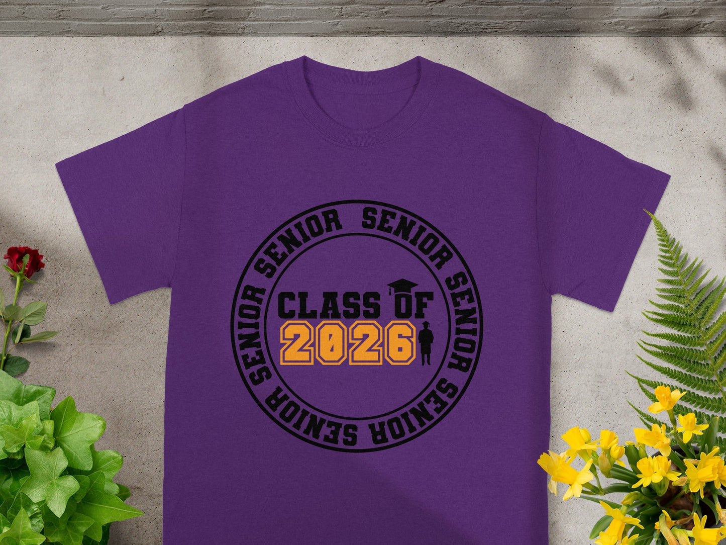Senior Class of 2026 Graduation T-shirt for High School