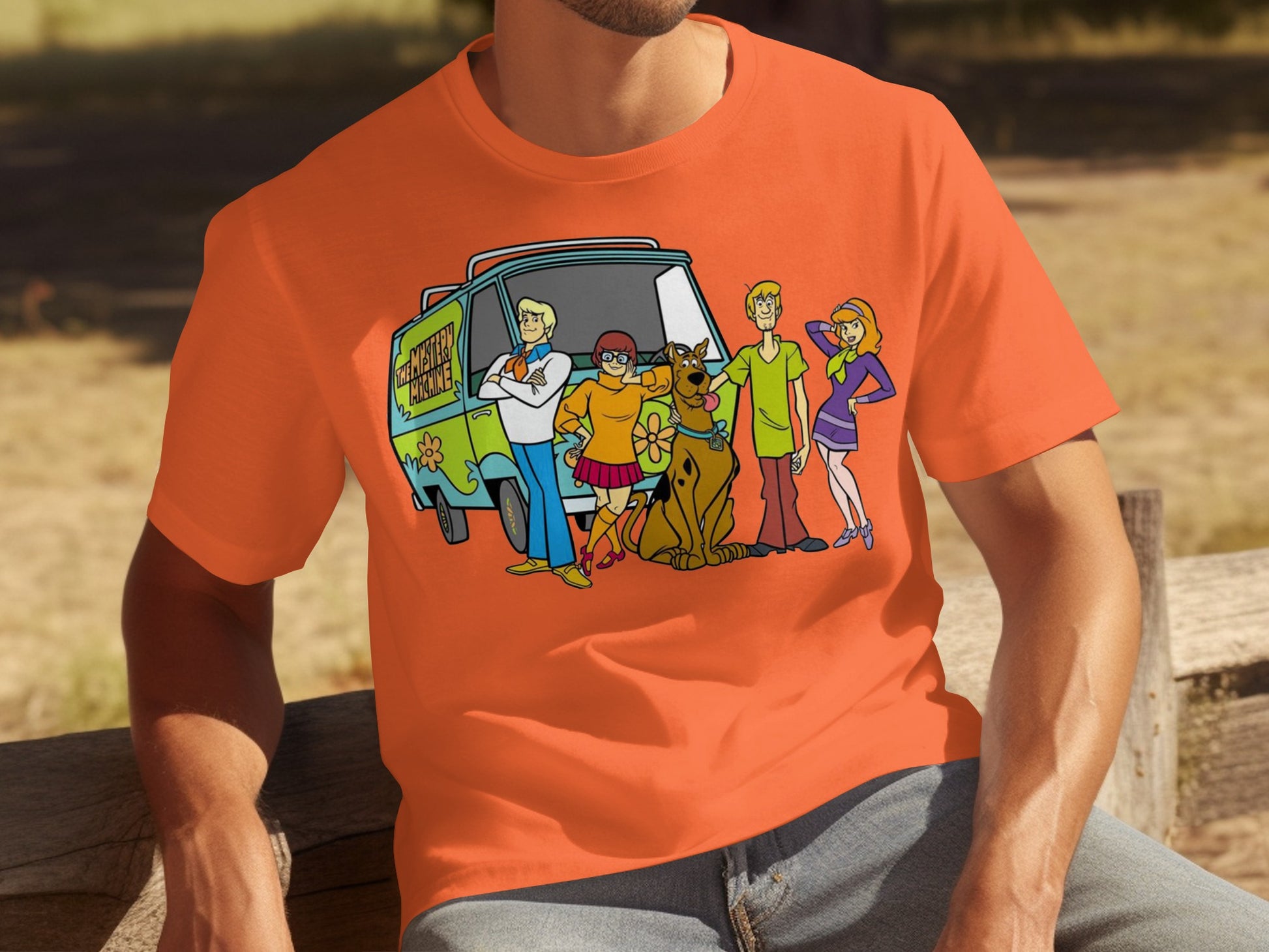 Scooby-Doo Mystery Machine Crew T-Shirt