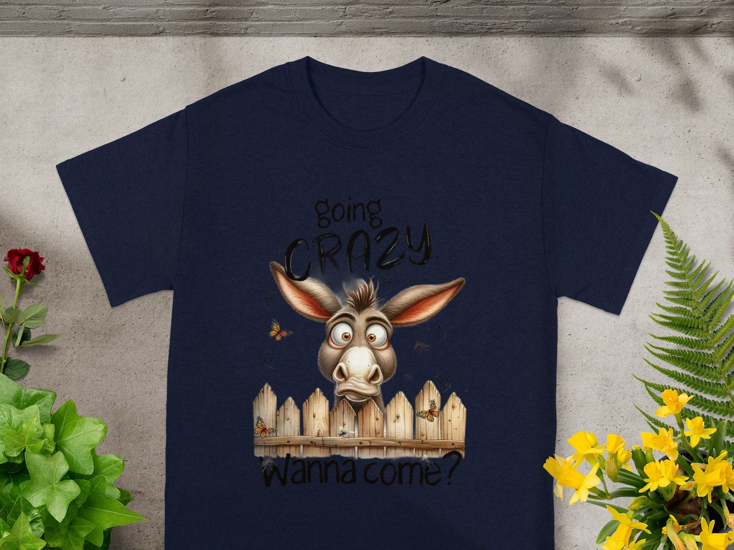 Going Crazy Wanna Come Donkey Graphic Tee