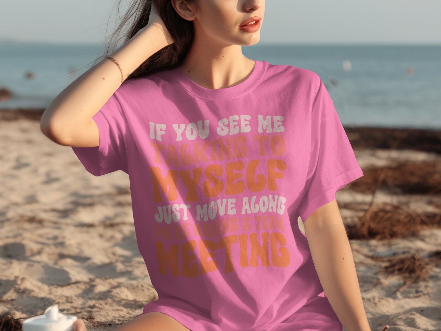 If You See Me Talking to Myself Funny T-Shirt