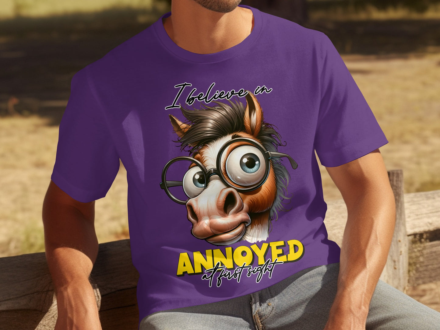 I Believe In Annoyed At First Sight Humorous Shirt