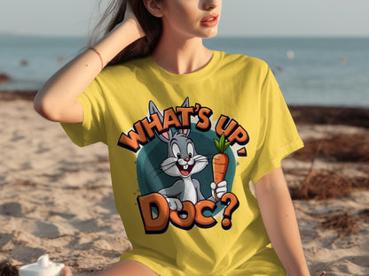 What's Up Doc Bugs Bunny Graphic T-Shirt for Fans