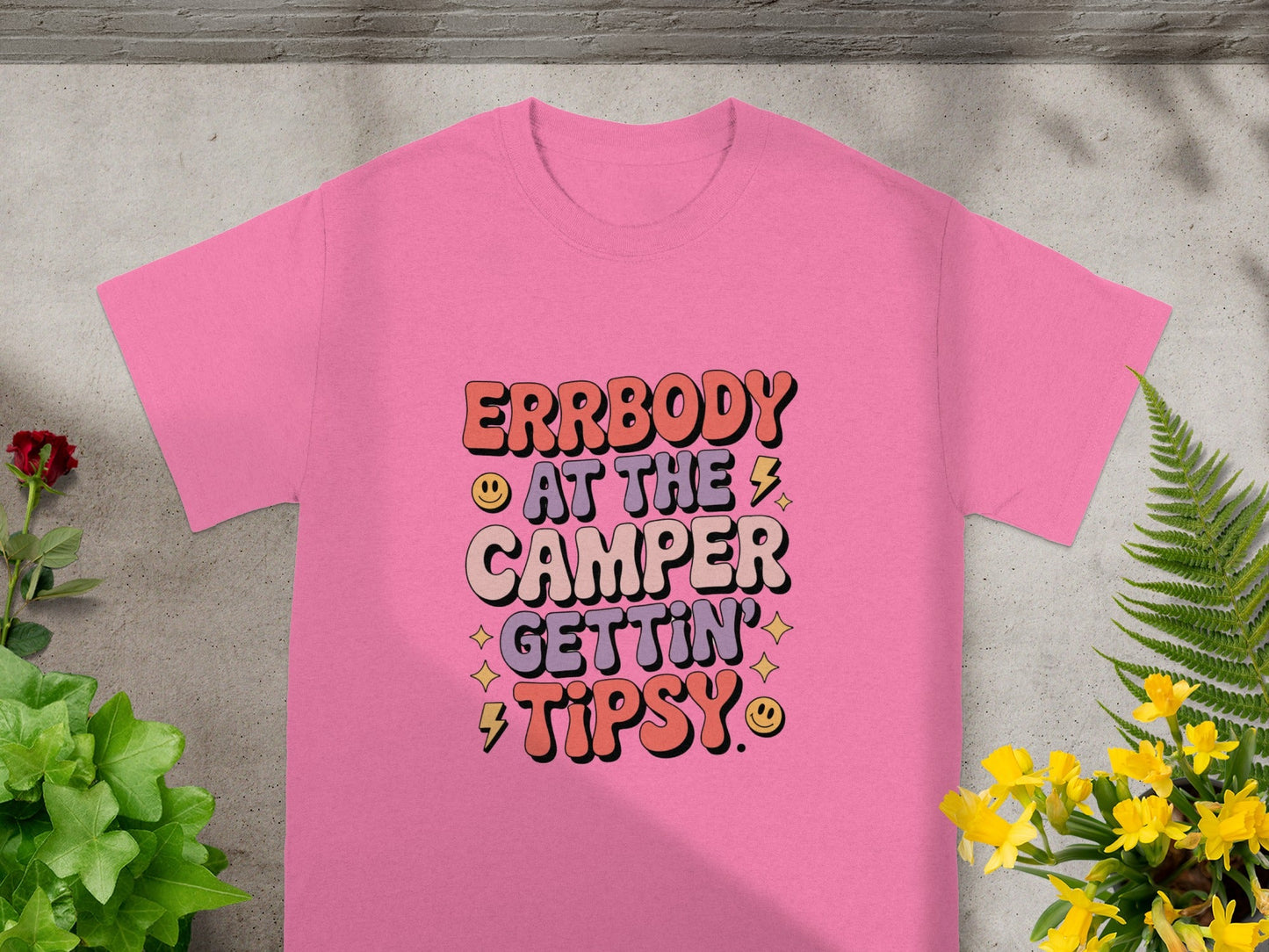 Errbody at The Camper Gettin' Tipsy T-shirt