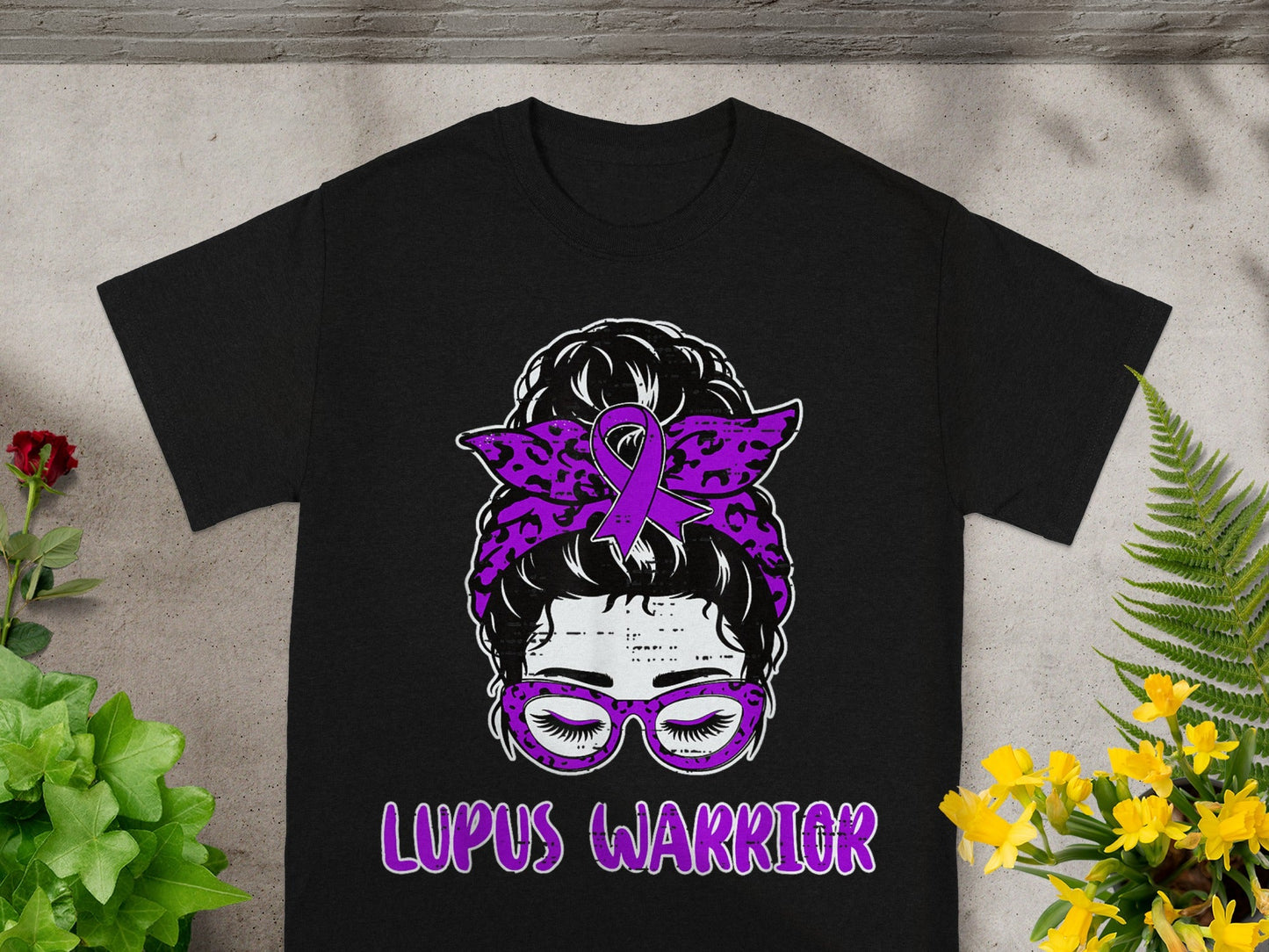 Lupus Warrior Graphic Tee Lupus Awareness T-Shirt