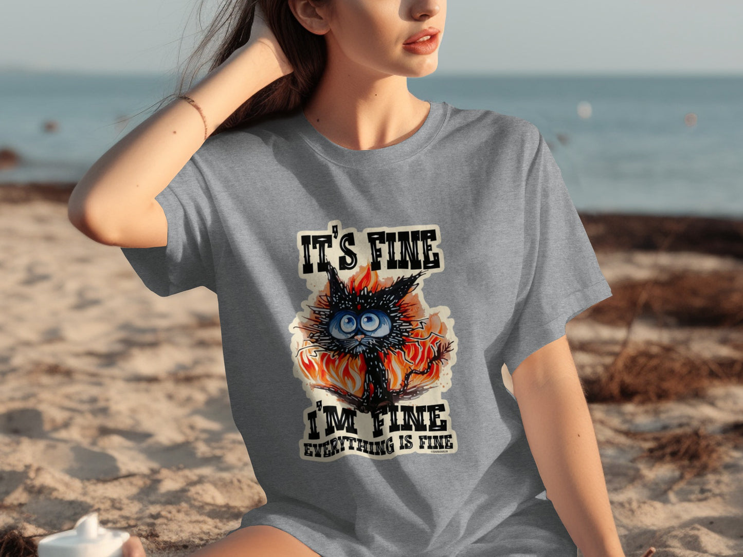 It's Fine I'm Fine Everything Is Fine T-Shirt