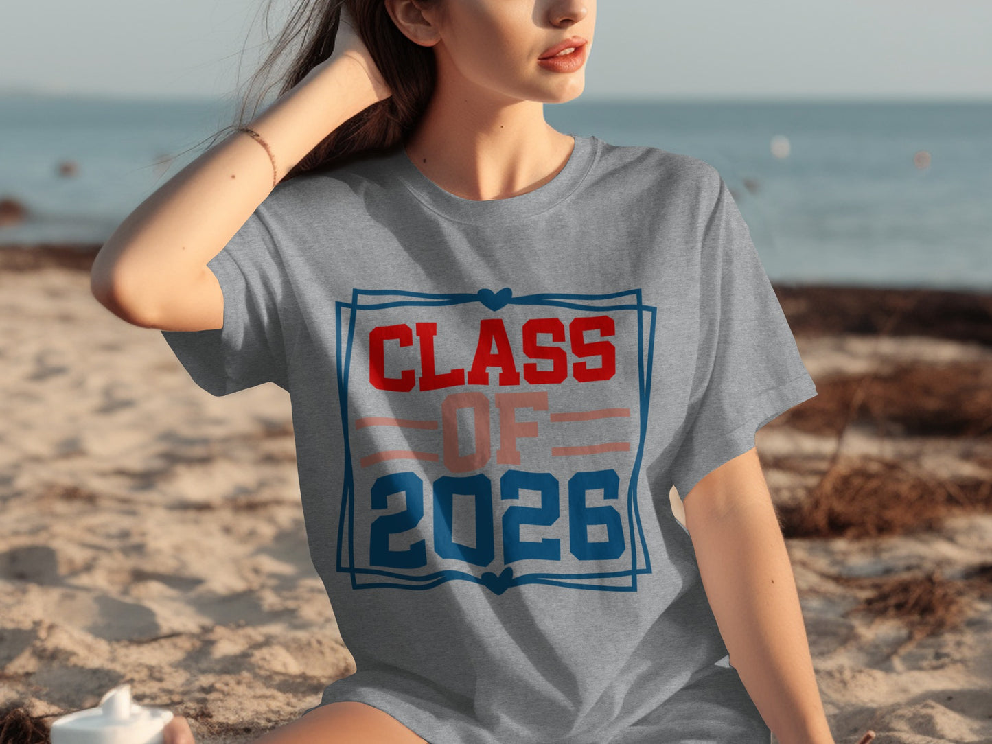 Class of 2026 Graphic Print Short Sleeve T-shirt