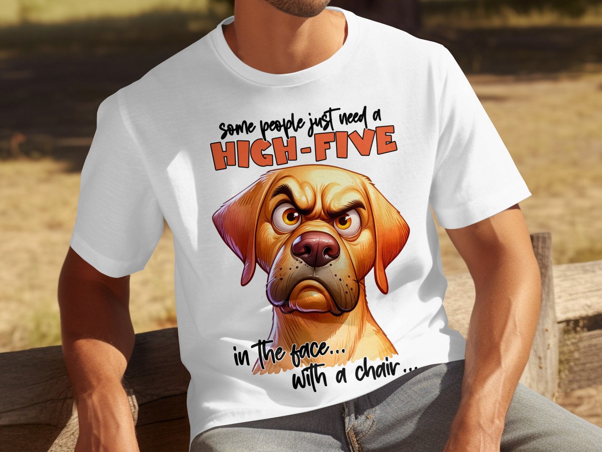 Some People Just Need a High-Five Funny T-Shirt