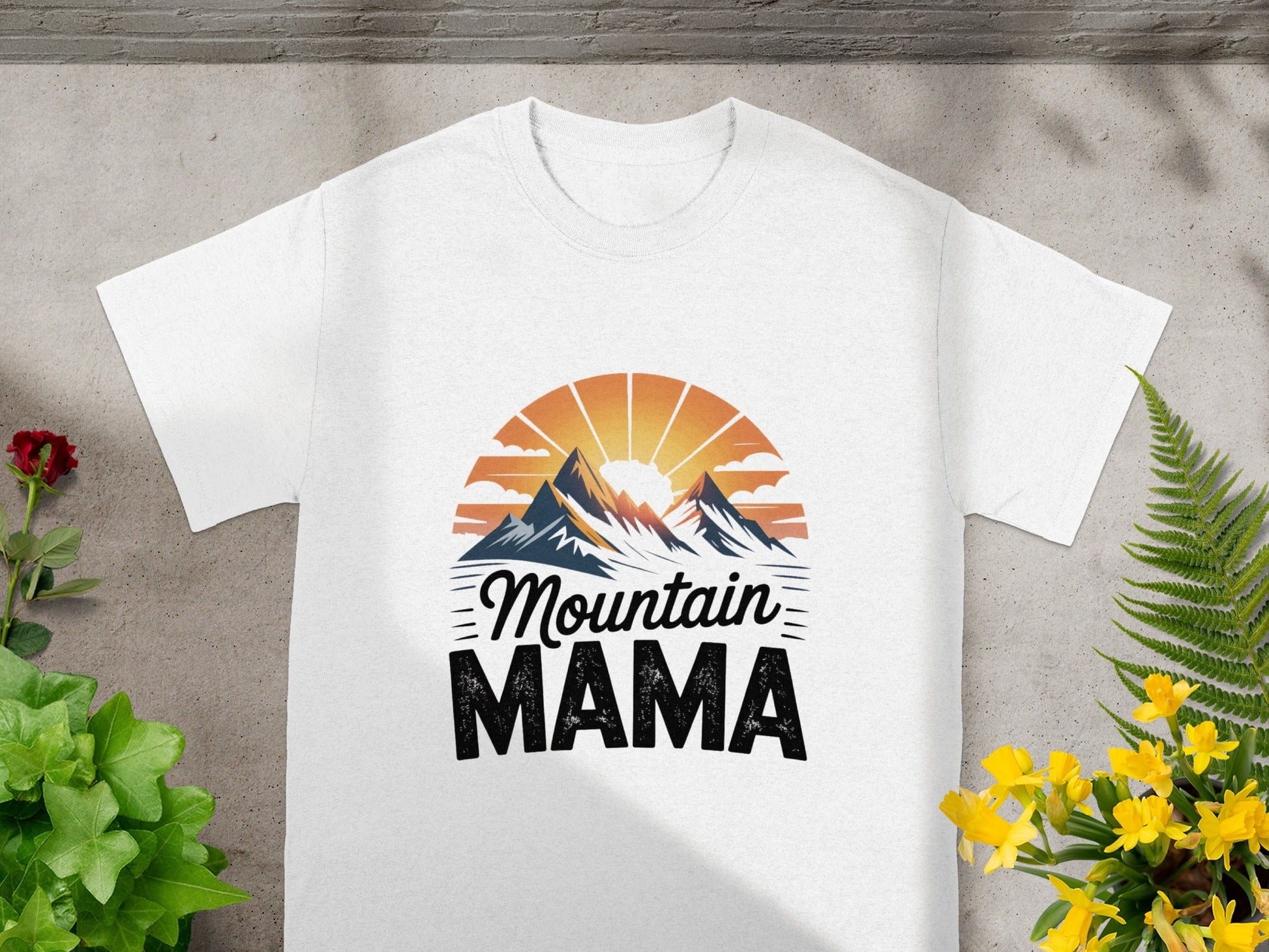 Mountain Mama Graphic Tee for Outdoor Enthusiasts