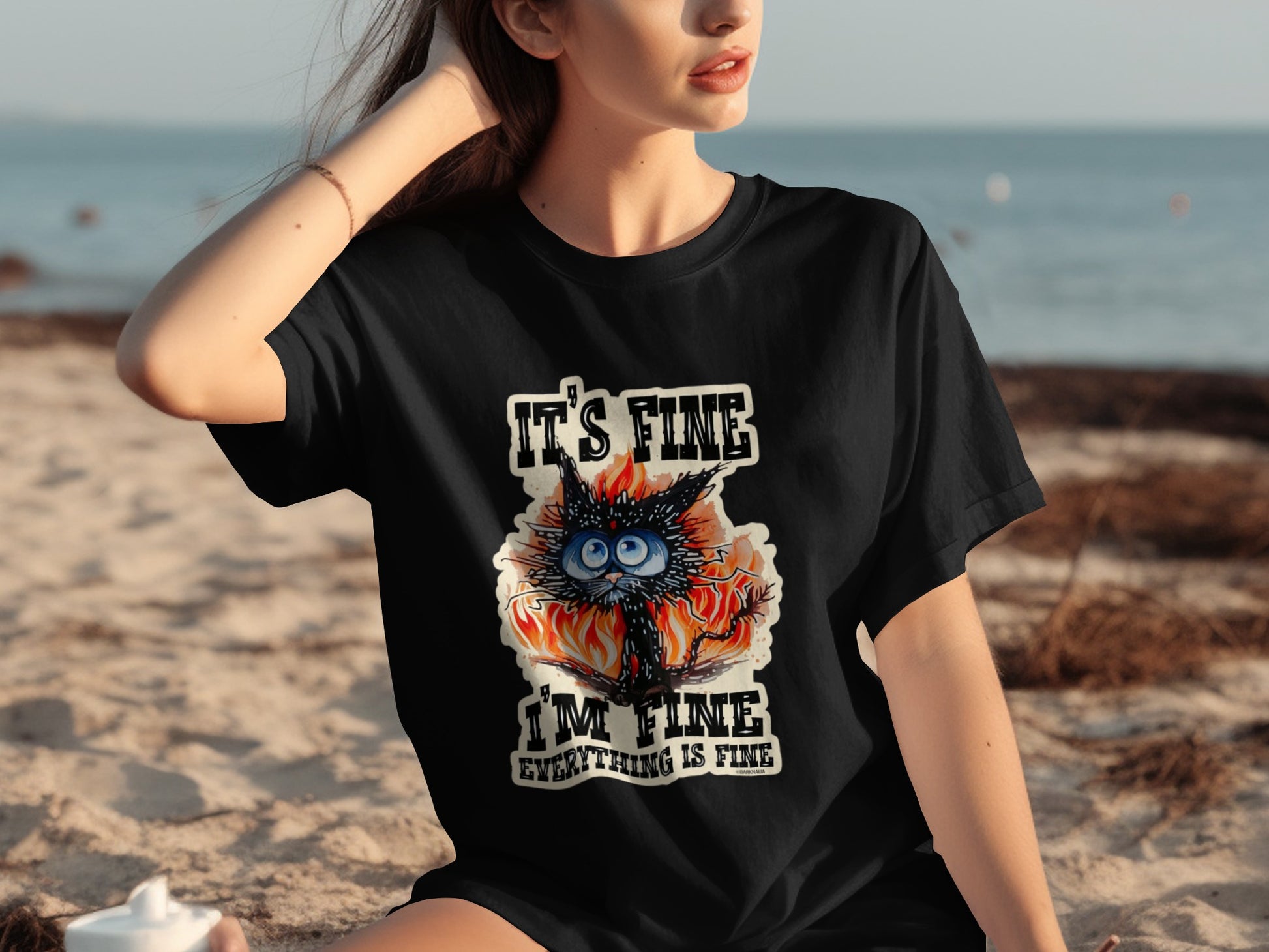 It's Fine I'm Fine Everything Is Fine T-shirt