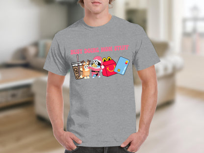 Busy Doing Mom Stuff Graphic T-Shirt for Casual Wear
