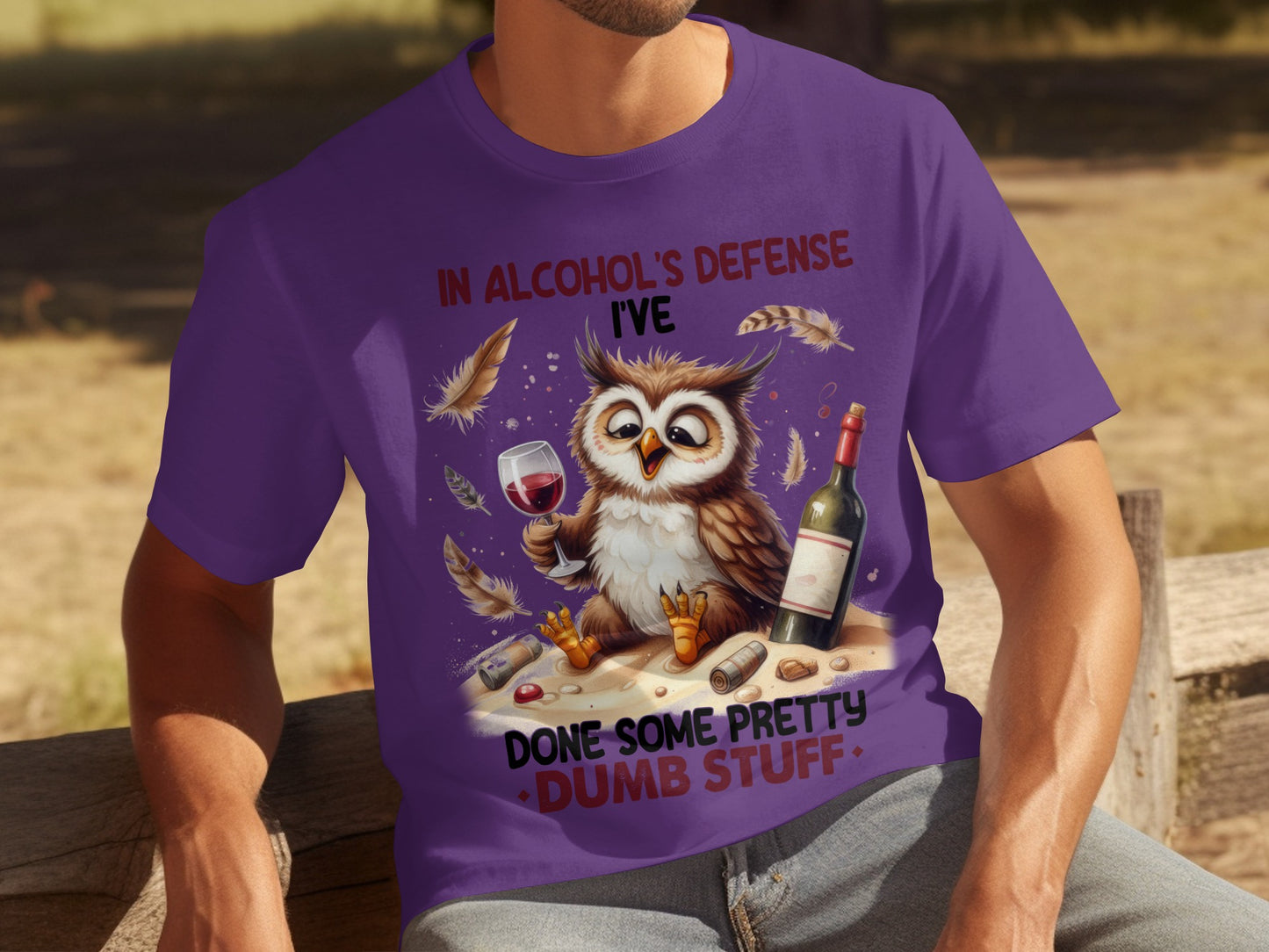 In Alcohol's Defense I've Done Dumb Stuff T-shirt