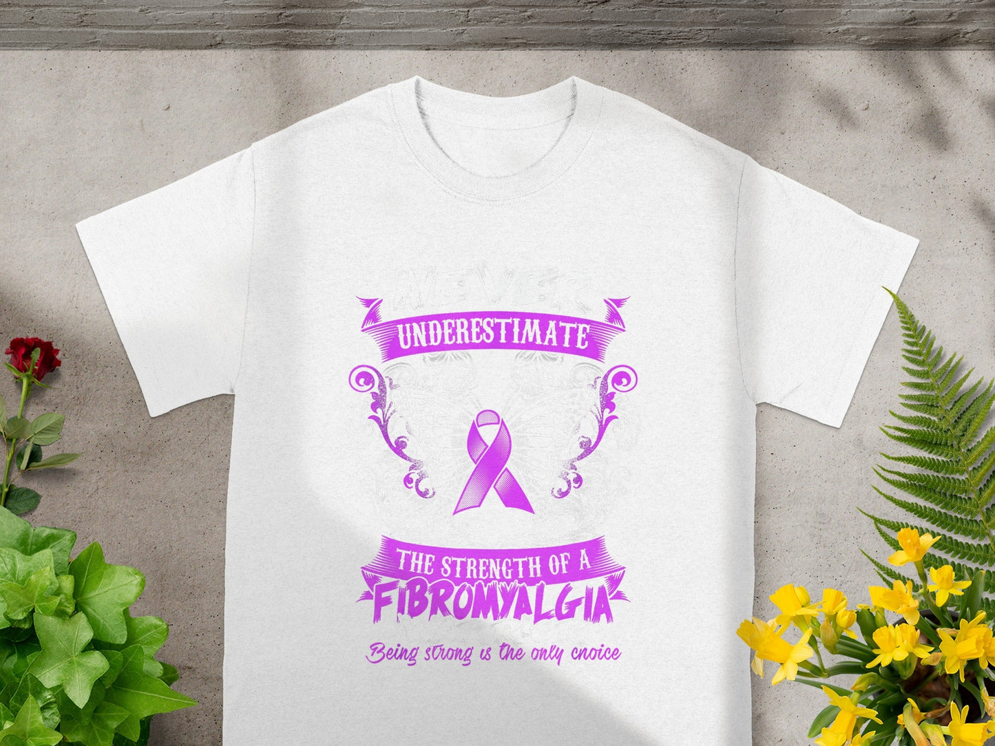 The Strength of a Fibromyalgia Being Strong choice shirt