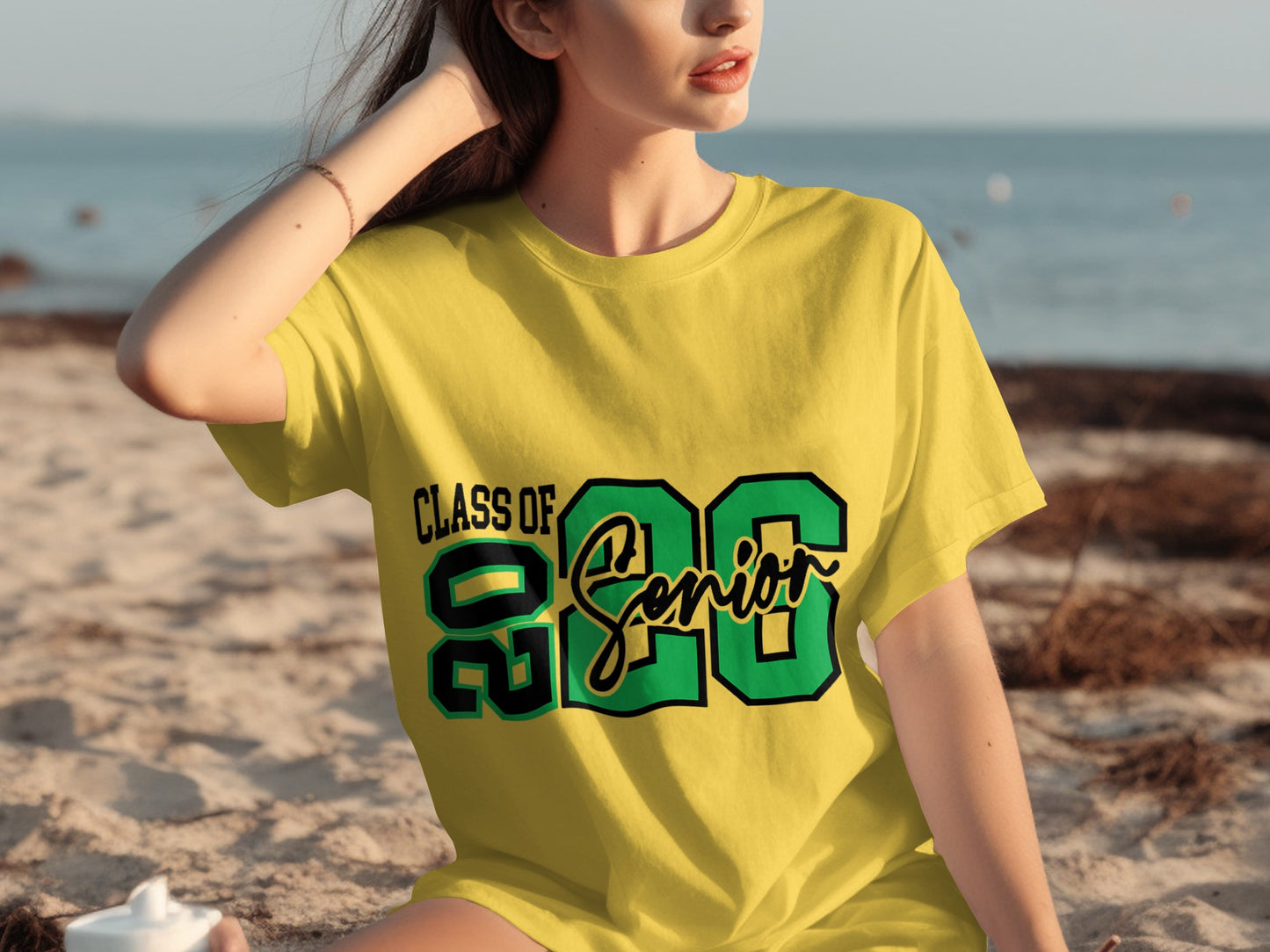 Class of 2026 Senior T-shirt for Beach Days