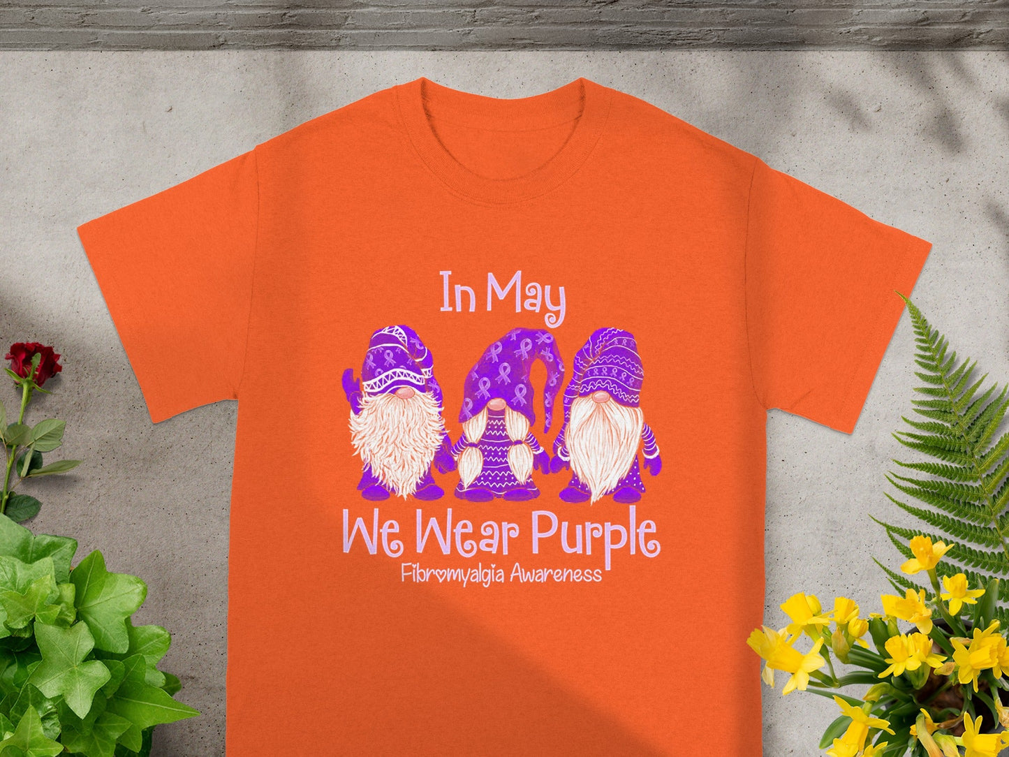 In May We Wear Purple Fibromyalgia Awareness Shirt