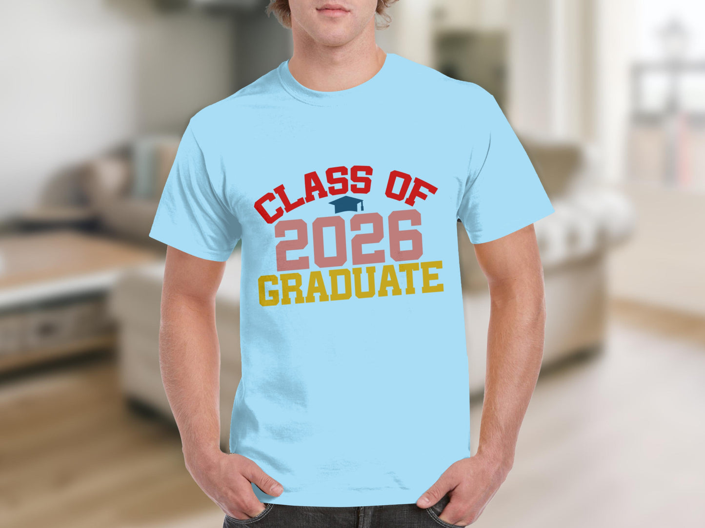 Class of 2026 Graduate T-Shirt for Proud Students