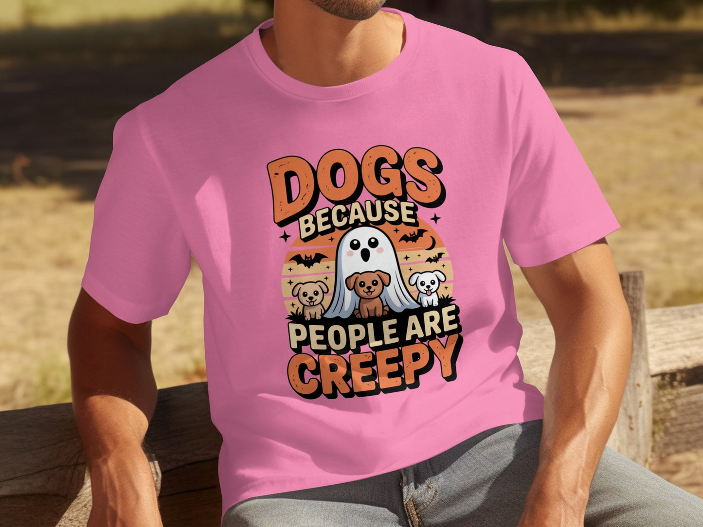 Dogs Because People Are Creepy Halloween Shirt