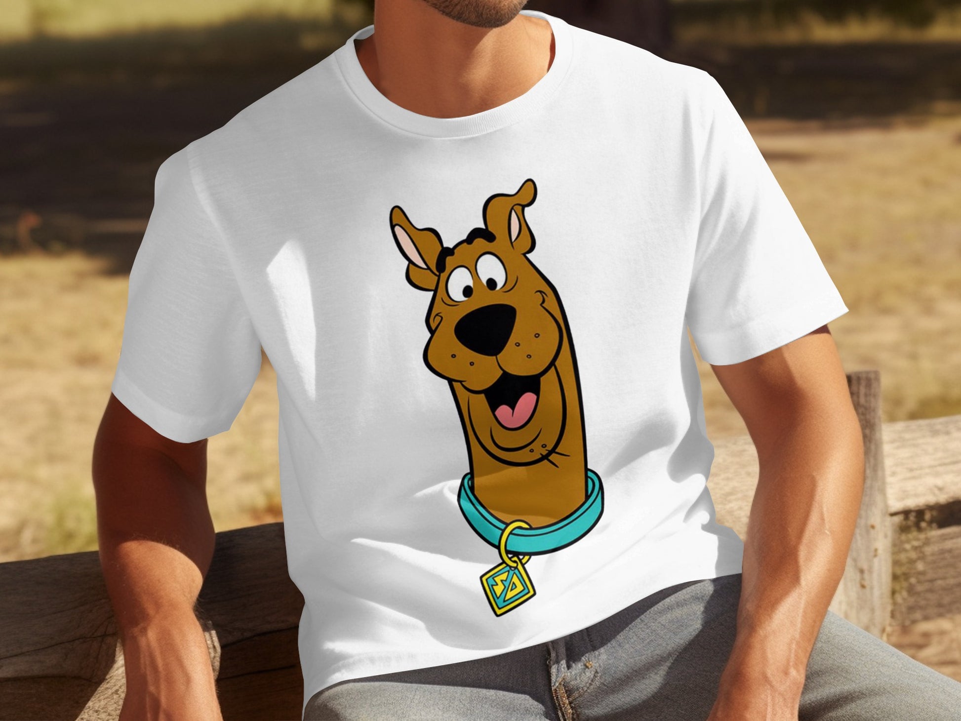 Cartoon Scooby-Doo Graphic Print T-Shirt Product