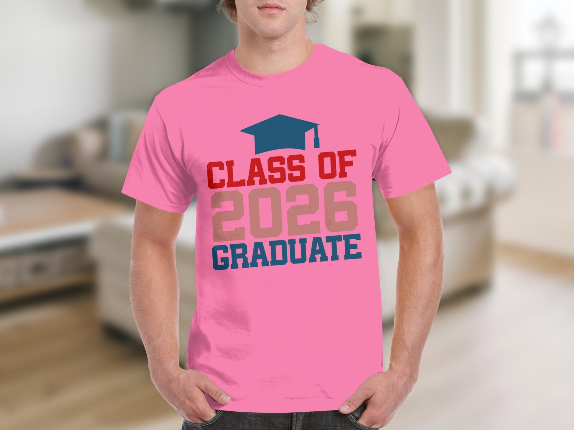 Class of 2026 Graduate T-shirt for High School Seniors