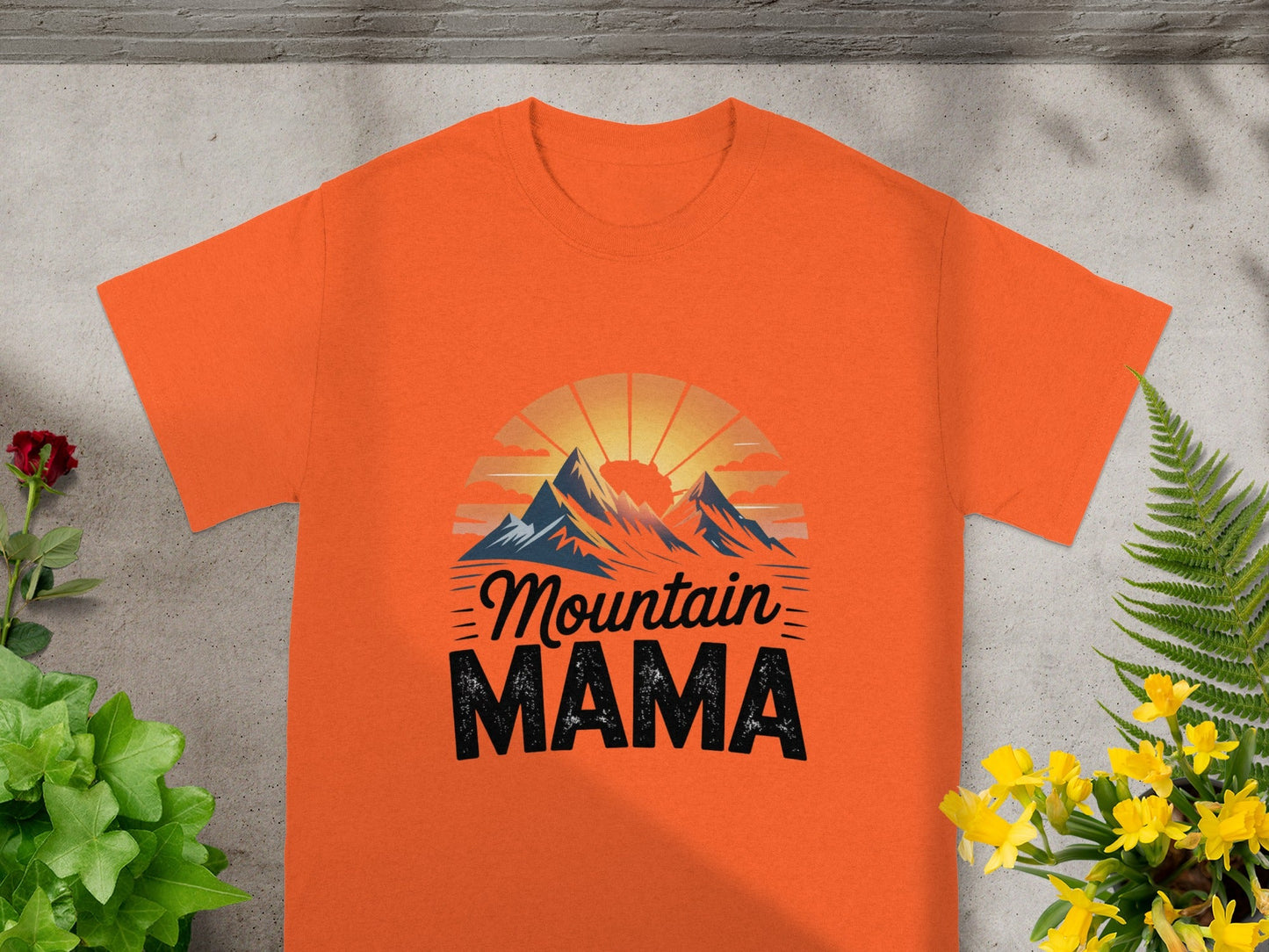 Mountain Mama Graphic Tee for Nature-Loving Moms