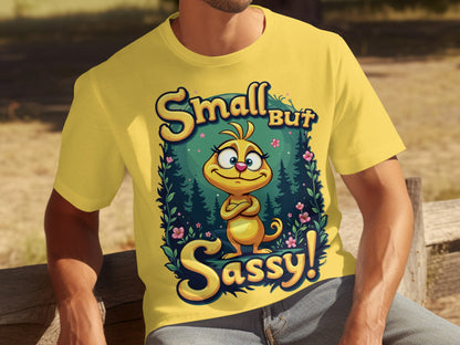 Small But Sassy Cute Cartoon Character T-Shirt