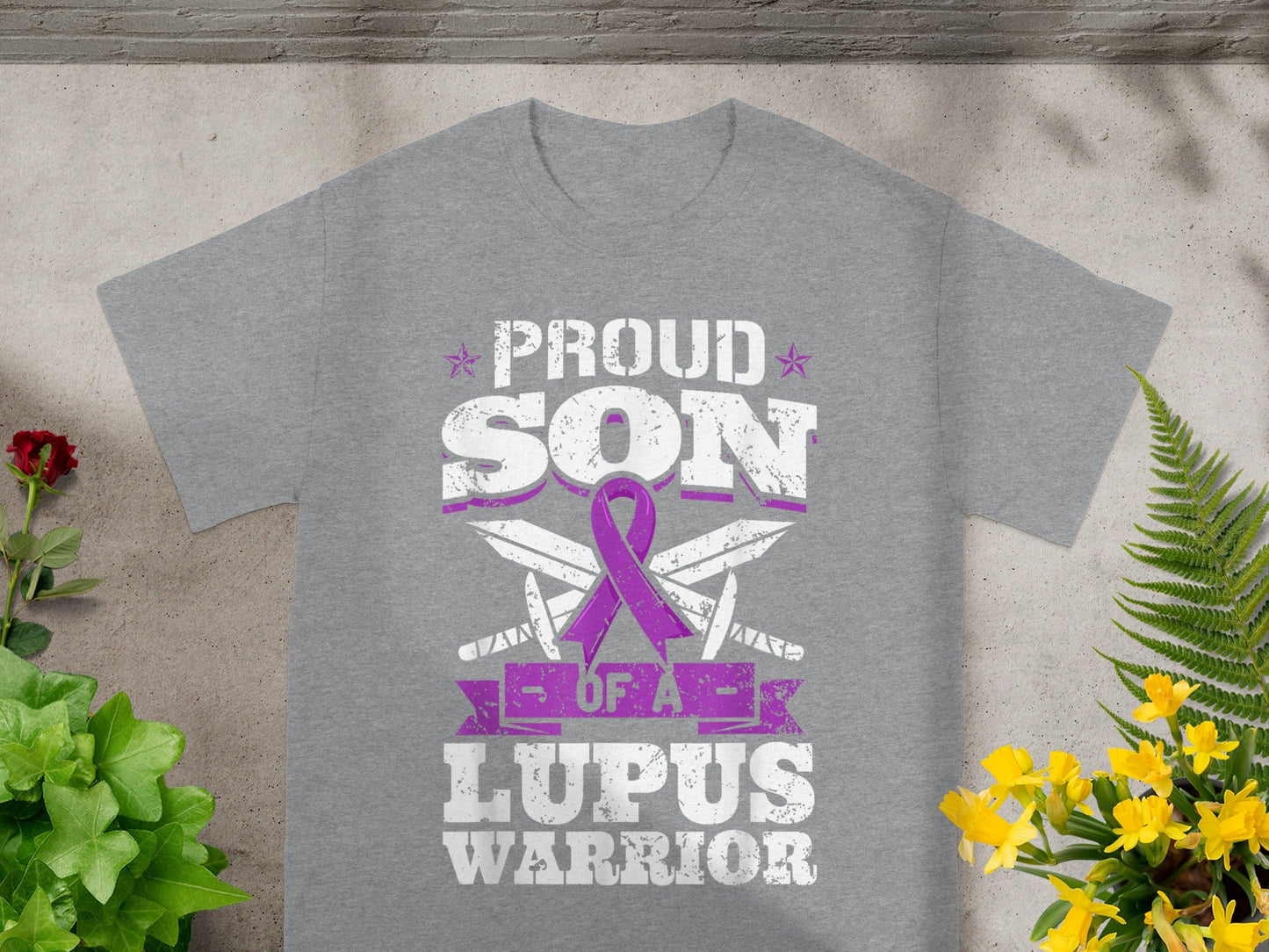 Proud Son of a Lupus Warrior T-Shirt