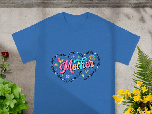 Heartwarming Mother Design in Vibrant Colors T-shirt