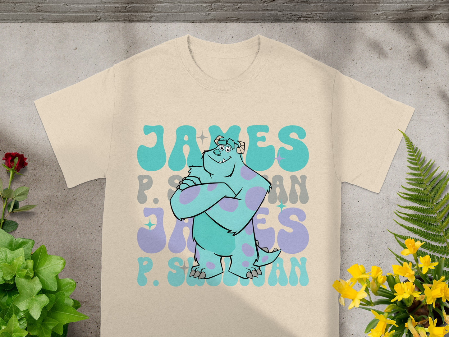 T-shirt with James P. Sullivan, Sully, from Monsters, Inc.