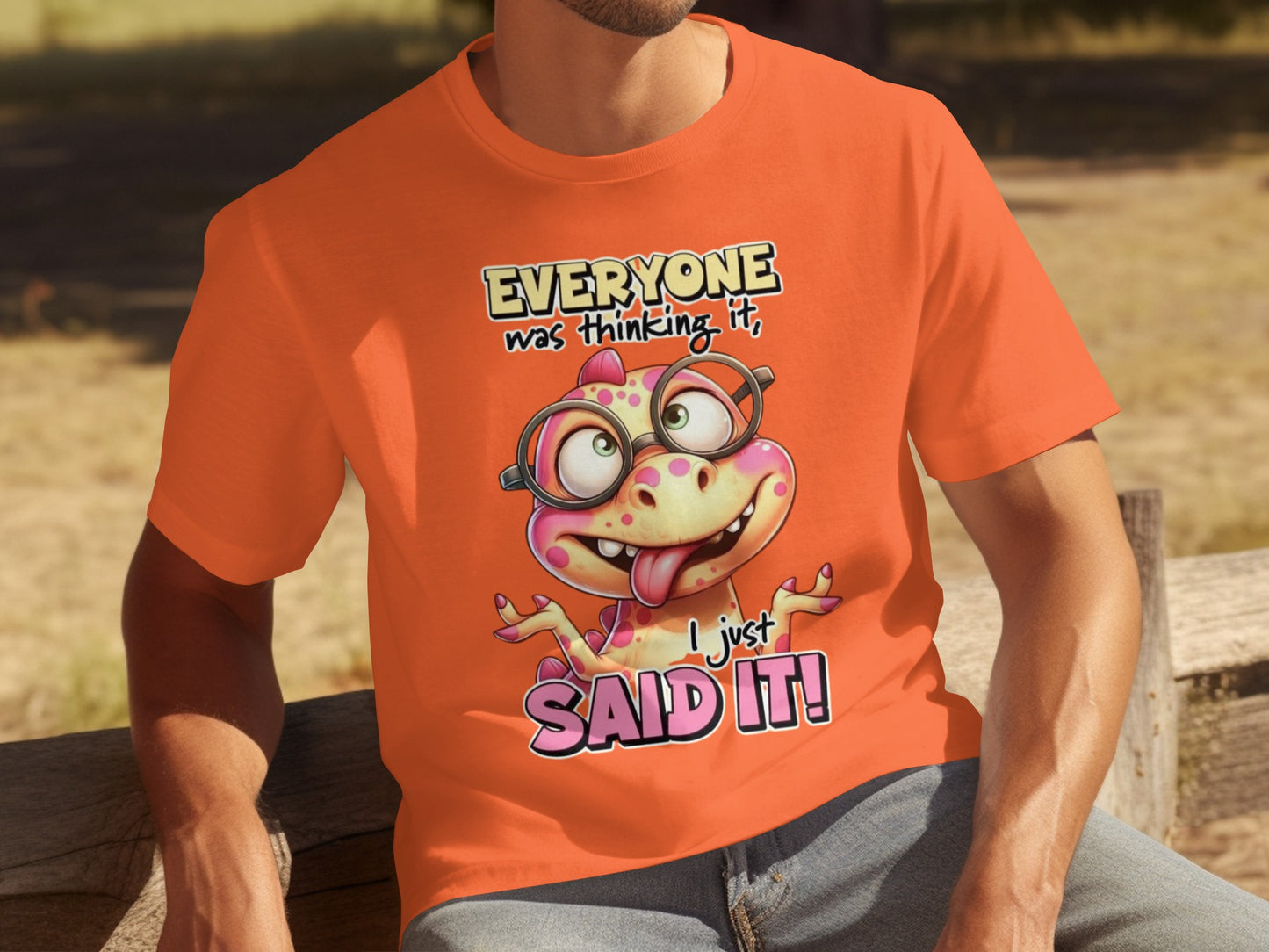 Funny Cartoon Character Everyone Was Thinking It T-shirt