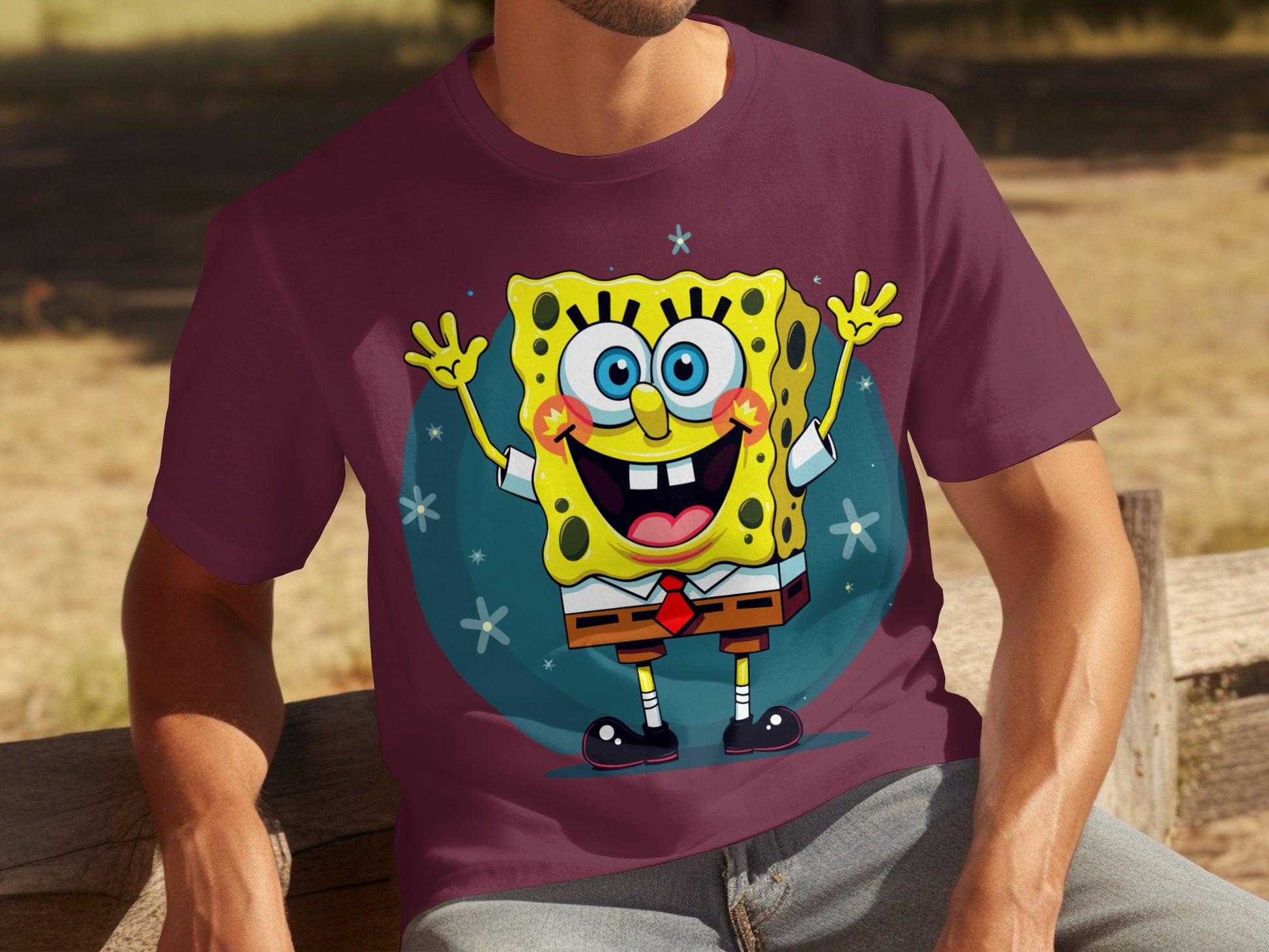 SpongeBob SquarePants Character Design T-Shirt