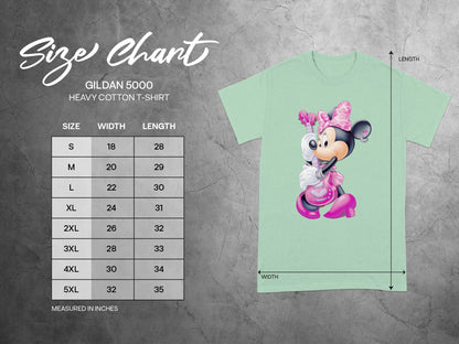 Minnie Mouse Guitar Gildan 5000 product type