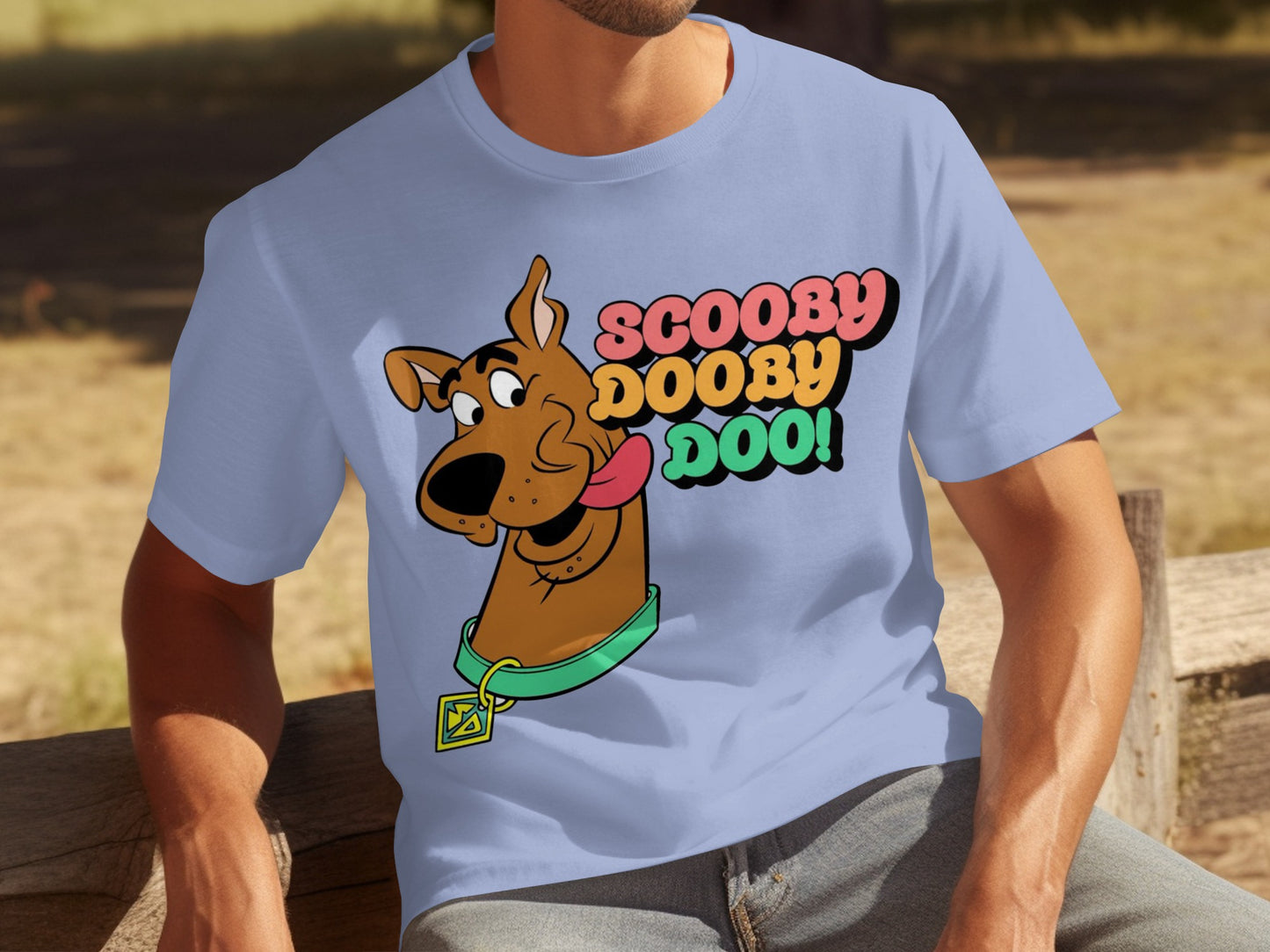 Scooby Dooby Doo Graphic Tee For Cartoon Lovers
