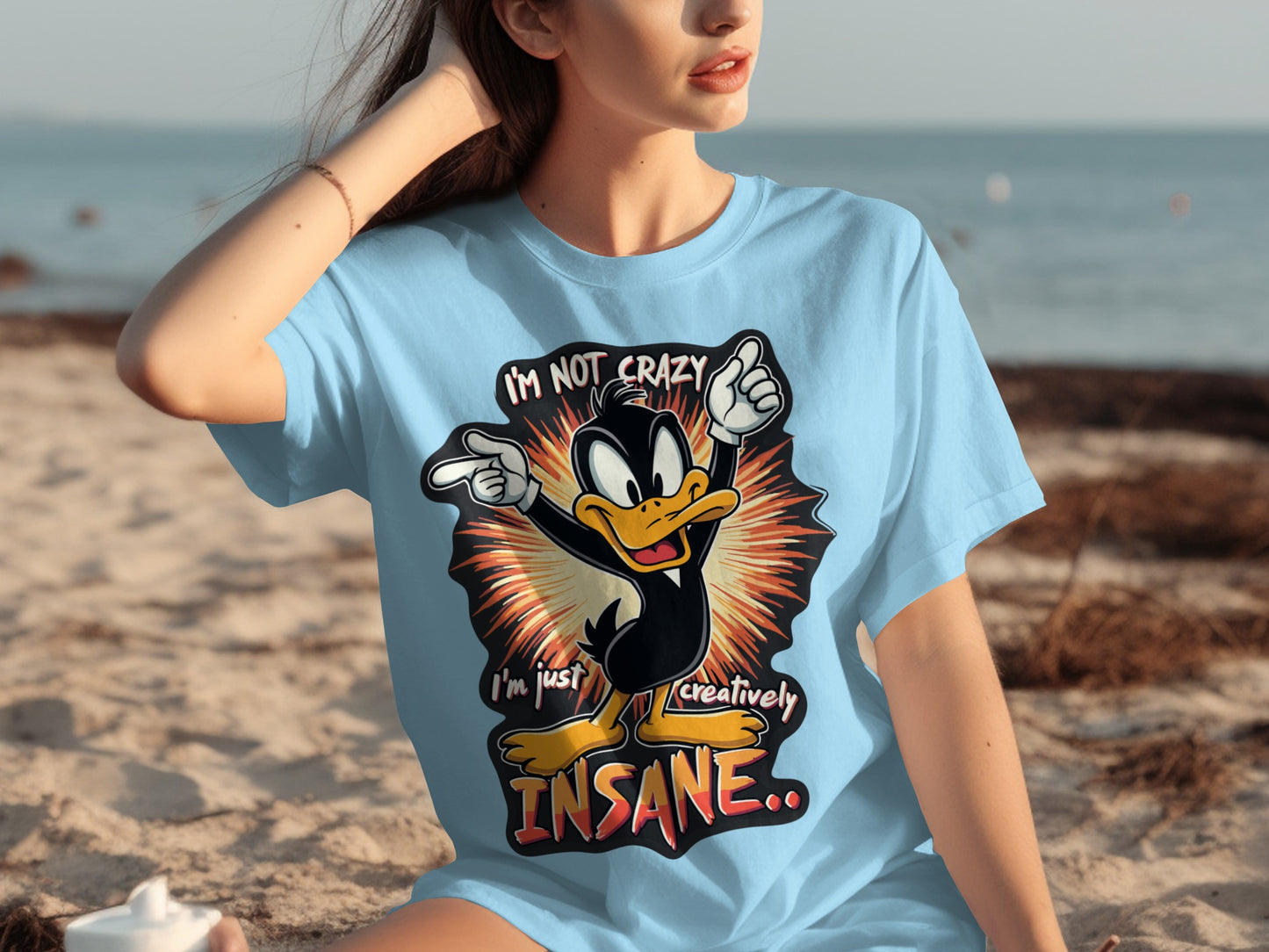 I'm Not Crazy I'm Just Creatively Insane T-Shirt