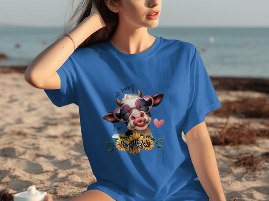 Oh Honey I Am That Heifer Graphic T-Shirt