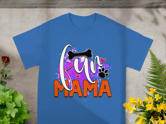 Fur Mama Paw and Bone Graphic T-Shirt