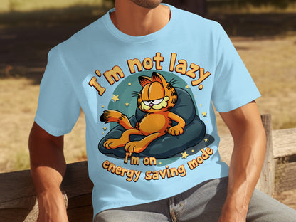 I'm Not Lazy I'm On Energy Saving Mode T-shirt